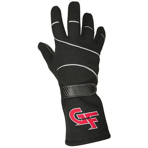 G-force 4106lrgbk g6 race gloves large