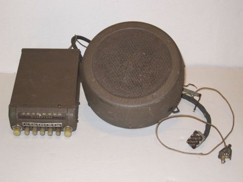 Vtg sears silvertone under dash antique car truck automobile radio hot rat rod