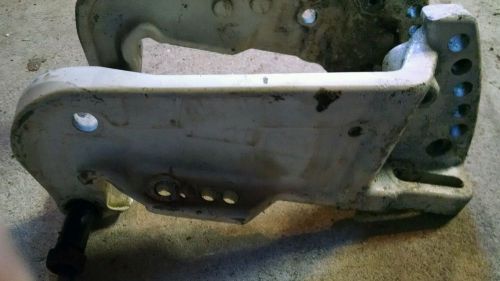 90s johnson 88 v4 stern bracket and tilt assembly