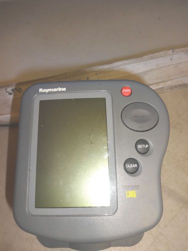 Raytheon raymarine l365 fishfinder