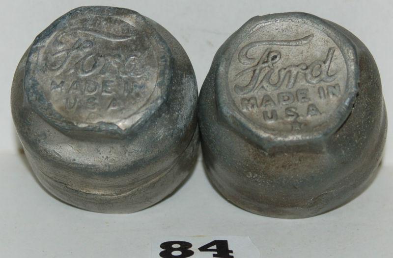  model t ford screw on hubcap lot of 2  #84