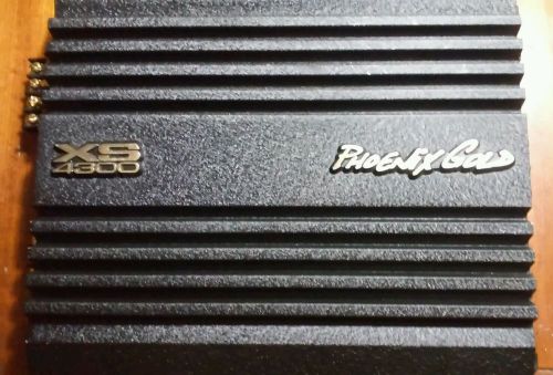 Phoenix gold xs 4300 car svt audio amplifier 4 channel rare amp works great