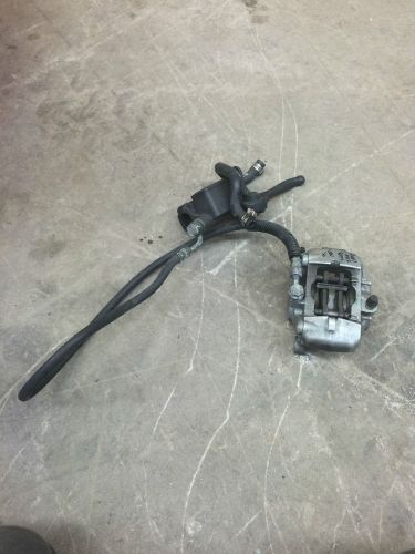 Skidoo mach z mxz  1000 brake master cylinder and caliper