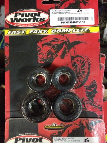 Ltz400, kfx400 dvx400, dvx ltz kfx 400, tapered front wheel bearing kit upgrade