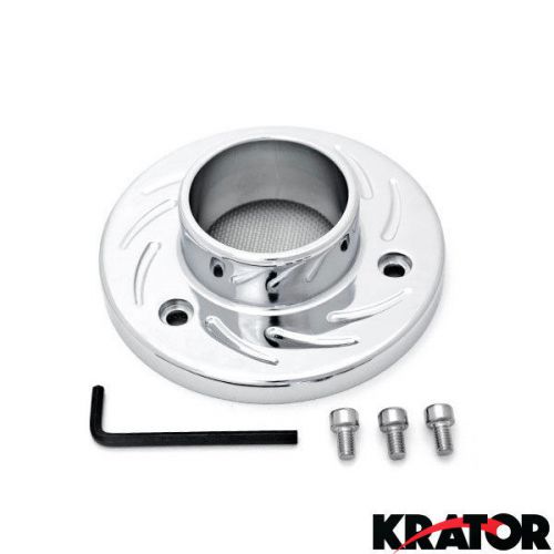 Honda txr450r atv exhaust power tip muffler outlet (all years) custom chrome