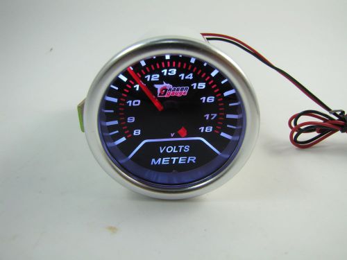 Car truck auto 2&#034; 52mm volt glow gauge led pointer universal