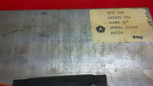 1966 Chrysler 300 AM Radio, US $50.00, image 2