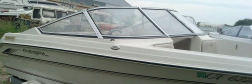 Curved glass windshield complete off 1998 regal 176se  window bonnet windscreen