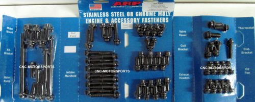Arp engine &amp; accessory fastener kit 554-9703 ford 351 windsor black oxide