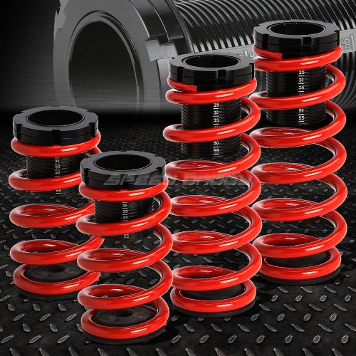 1-3" adjustable coilover suspension lowering spring for 93-97 ford probe/mx6 red