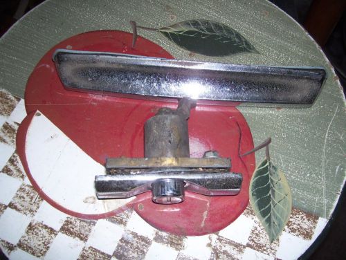 Vintage mercedes benz trunk handle and lock circa 1968