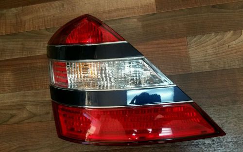 Mercedes w221 s class 2007-2009 rear tail light lamp left side blue stripe oem