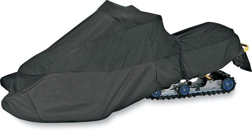 Parts unlimited trailerable total snowmobile cover black 4003-0110 6606