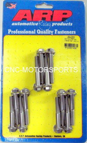Arp intake manifold bolt kit 454-2001 ford 260 289 302 351w uses 3/8" socket
