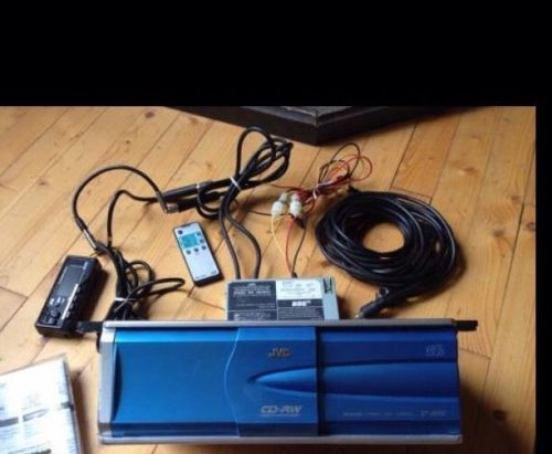 Jvc chx -1000/x400 12 cd disc changer for vehicle w/remote &amp; attachments
