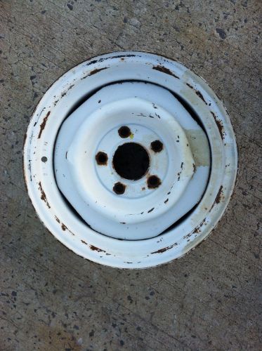 Chevy steel wheel 15 x 6, 5 on 5&#034; lug pattern, 3 5/8&#034; bs gmc olds ford pontiac