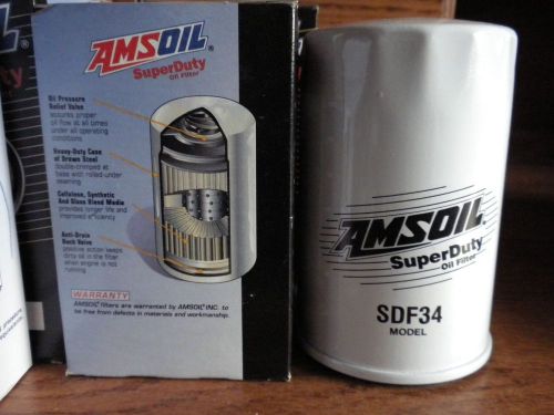 Amsoil sdf34 sd oil filter   -  new