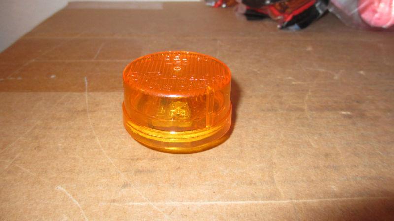 (6) six 30250y truck-lite yellow 2" led model 30 pc marker & clearance 2 diode  