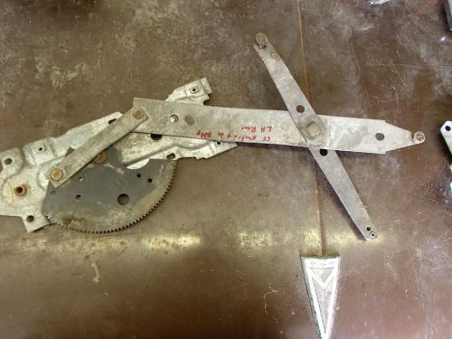 Left rear power window regulator 1965 1966 buick olds cadillac hardtops