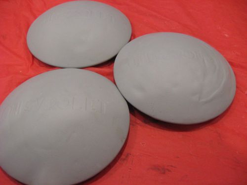 1947-1953 chevy 3100 painted hub caps group of 3 budget driver quality poverty