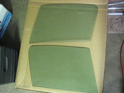 Original 1967 corvette coupe glass - side windows &amp; vents
