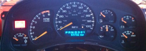 Repair service odometer 1999 2000 2001 2002 chevy gmc gm escalade tahoe cluster