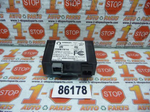 2010 2011 chevrolet impala computer theft locking module 15807816 oem