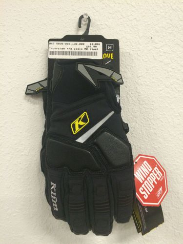 Klim inversion pro snowmobile gloves cold weather windproof gore-windstopper