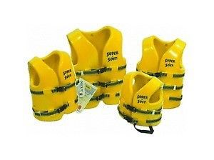 Texas recreation - small 34-37" foam life jacket/vest yellow type iii - 1022512