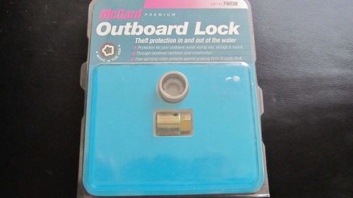 New mcguard outboard engine lock 1/2"-13 74038 johnson evinrude 40hp up 2 stroke