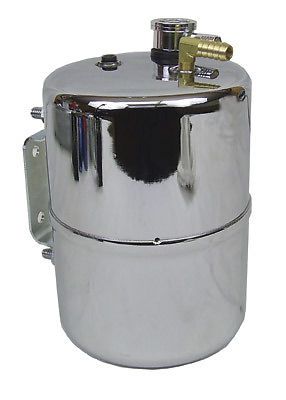 Big end performance 48505 vacuum reserve canister chrome imca drag hot rod
