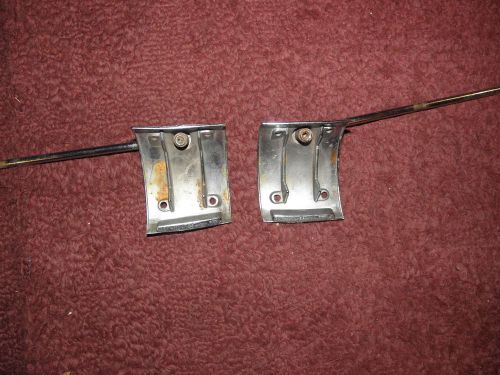 1958 59 1960 t-bird  visor and arm bracket - lh rh pair bap-6304122 / 23
