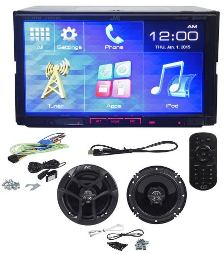 Jvc kw-v51bt 7&#034; dvd/usb/iphone/android/bluetooth car receiver+ipod to usb cable