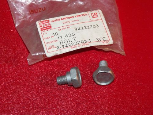 Nos gm 1975 76 77 78 79 80 81 82  chevy luv truck tailgate link to body bolts pr