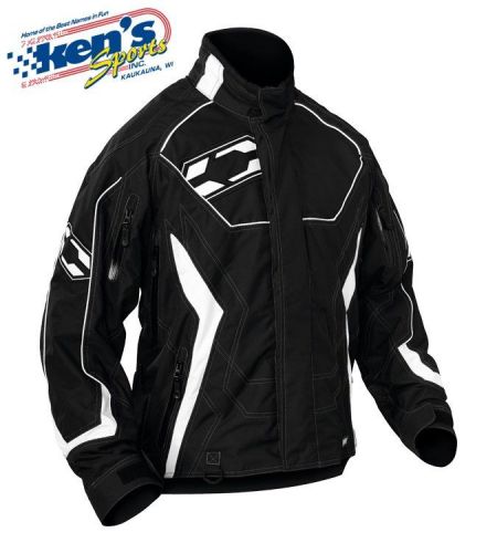 Castle x men's black charge g1 winter snowmobile jacket 70-017_