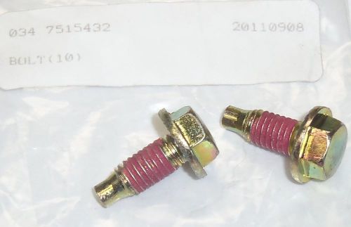 Polaris pure oem nos snowmobile bolt pack of 2 7515432