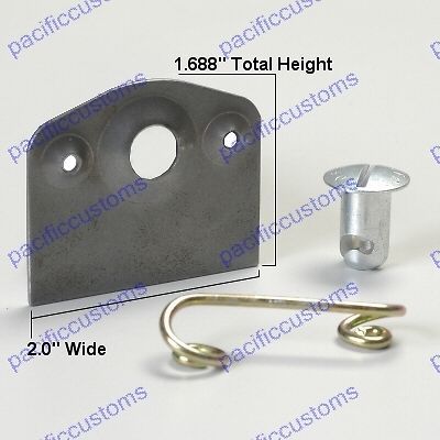 Quarter turn fastner kit for sheet metal 10 pieces with button head