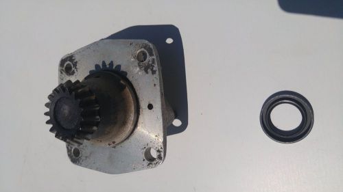 Vacuum pump drive for continental 0-200 aircraft engine