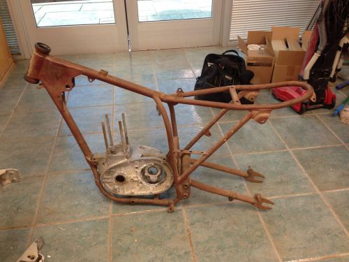 Bsa b44 441 victor special frame and engine cases  swingarm