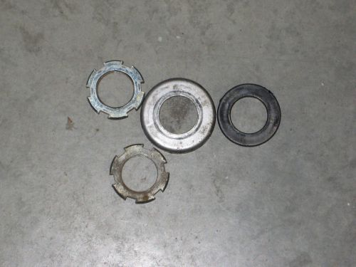 1990 yamaha riva 125 fork/tripple tree top bolts, dust cover free ship to u.s.