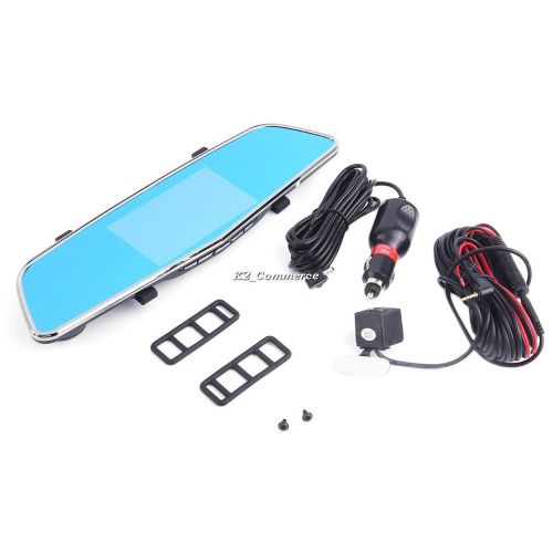 Ordro t5 1080p car dvr 4.3? lcd screen 170 degree wide lens rearview mirror k2