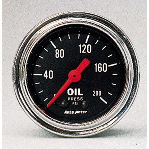 Auto meter 2422 traditional chrome mechanical oil pressure gauge