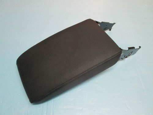 2011-2016 vw jetta center console armrest lid cover oem used leather black