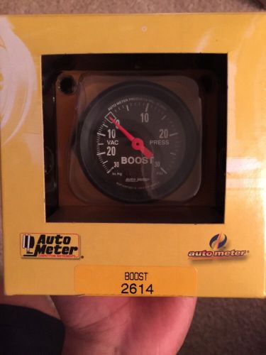 Auto meter 2614 z-series; mechanical boost/vacuum gauge