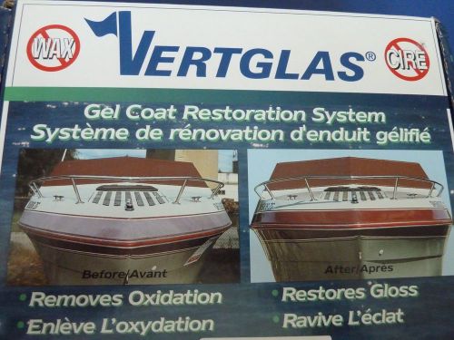 State-of-the-art vertglas gel coat restoration system, new (check pictures)