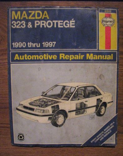90-97 mazda protege haynes repair manual