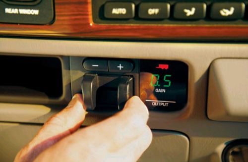 05 thru 07 super duty f250 f350 oem ford in-dash trailer brake control module