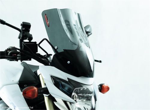 Suzuki gsx-s750 light screen windshield 380mm dark tint - made england (pb)