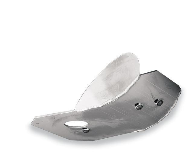 Moose racing aluminum skid plate fits kawasaki kx250 2005-2007