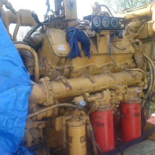 Caterpillar 3408 marine engine with gear